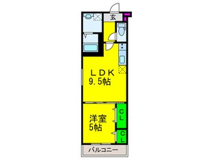 シプレ鳳の物件間取画像